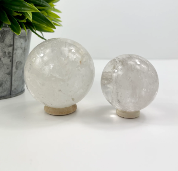 Clear crystal ball small 1pcs