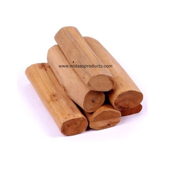 White sandalwood stick| Sada Chandan for Puja ace and tilak | pure chandan stick | safed chandan ki lakdi- 2pcs