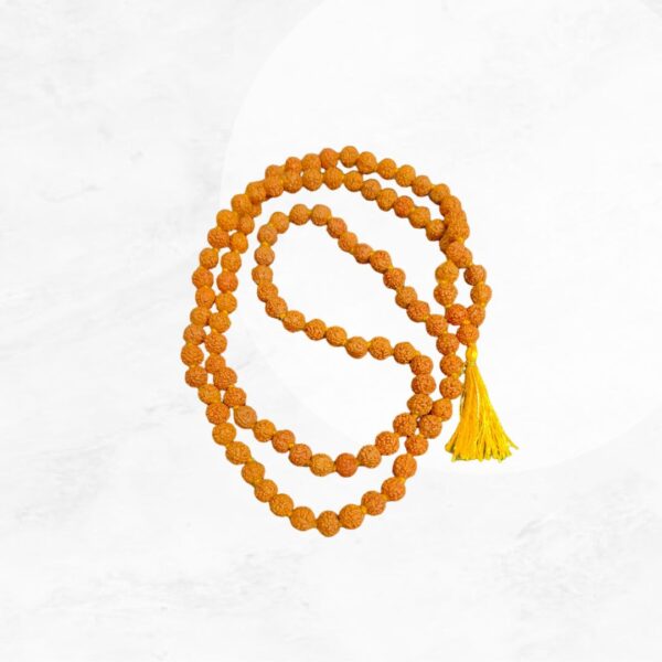 Original 5 mukhi Rudraksha Mala for chant/wear (5mm)