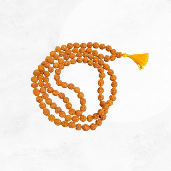 Original 5 mukhi Rudraksha Mala for chant/wear (9mm)