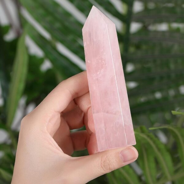 Rose quartz pencil wand original