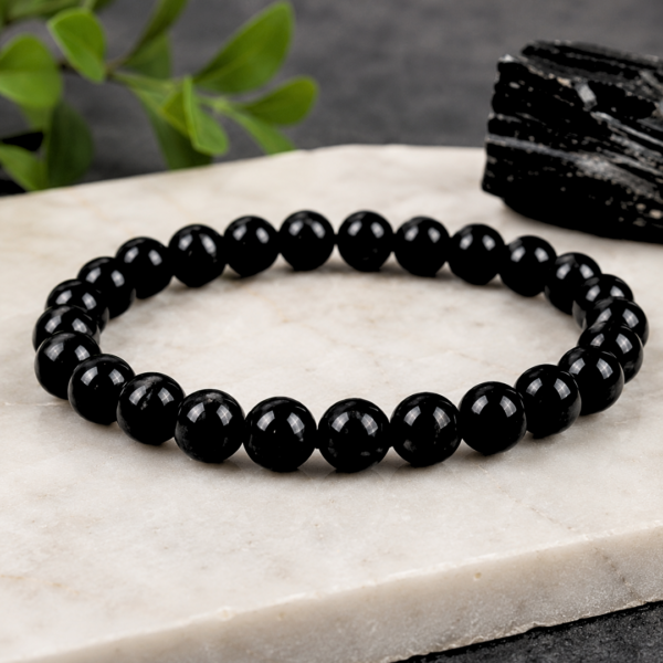 Natural Black Tourmaline Bracelet