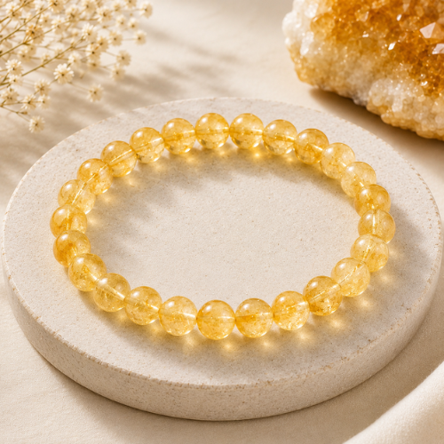 Yellow Citrine Bracelet
