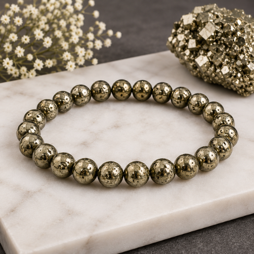 Pyrite Bracelet : Money & Financial Growth