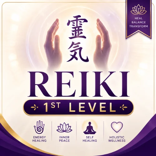 1. Reiki First Level Training